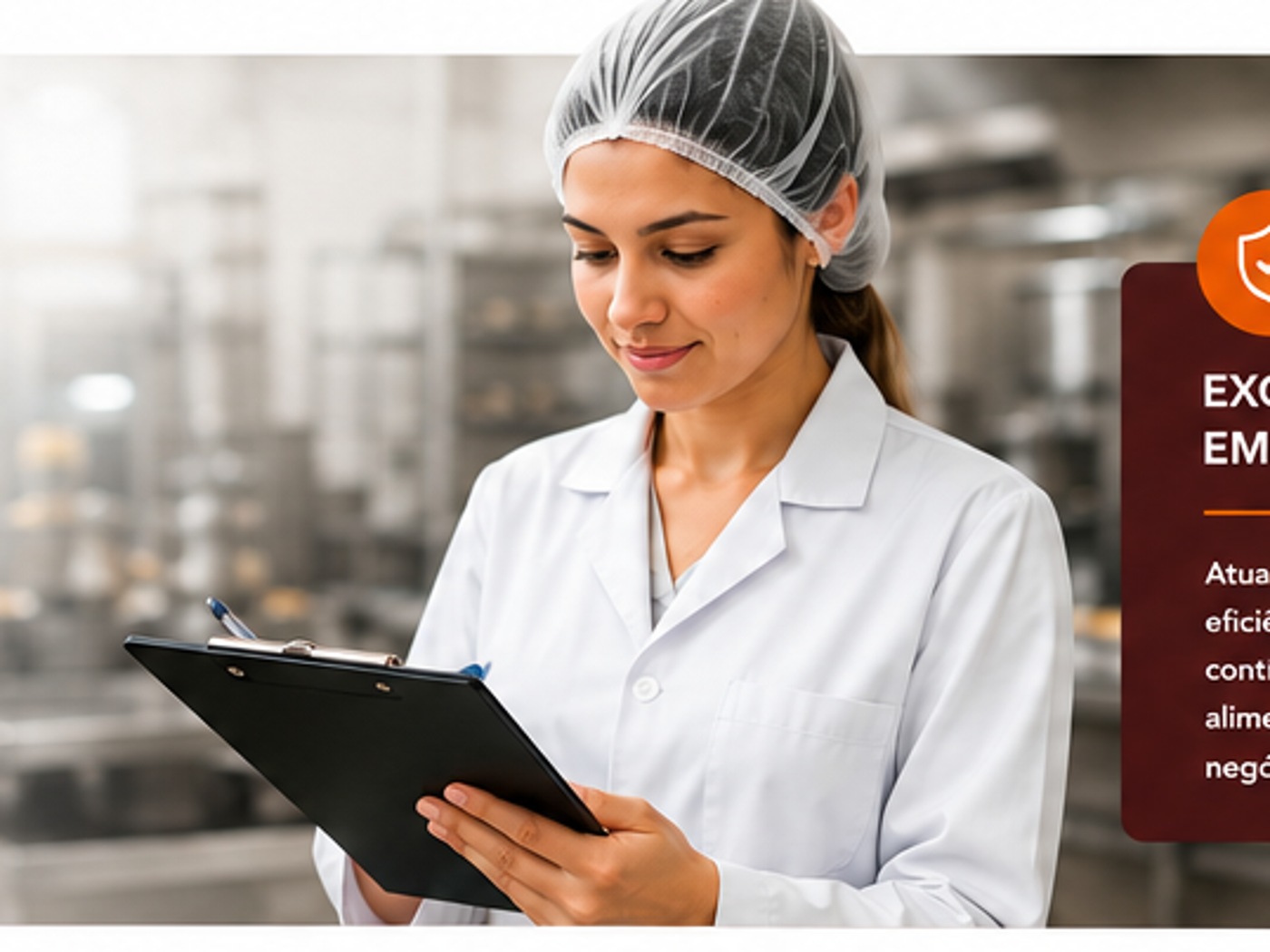 Avaliação técnica em operação de alimentos